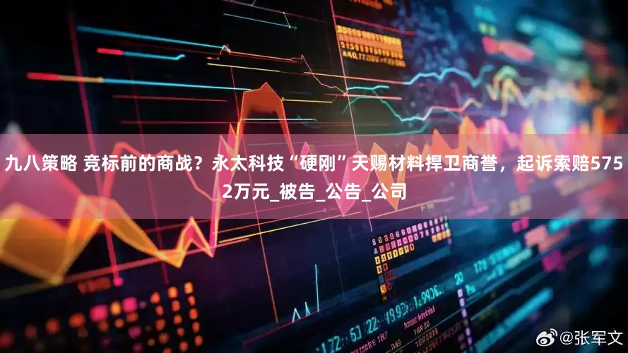 九八策略 竞标前的商战？永太科技“硬刚”天赐材料捍卫商誉，起诉索赔5752万元_被告_公告_公司