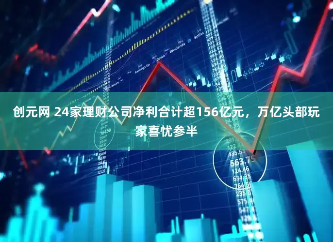 创元网 24家理财公司净利合计超156亿元，万亿头部玩家喜忧参半